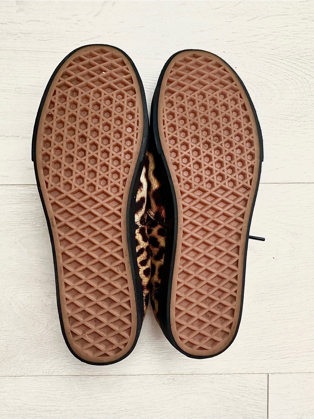 Vans Iconic Authentic Lowpro Shoe Leopard Print Animal Print Canvas Sneaker W8.5 - Picture 8 of 10